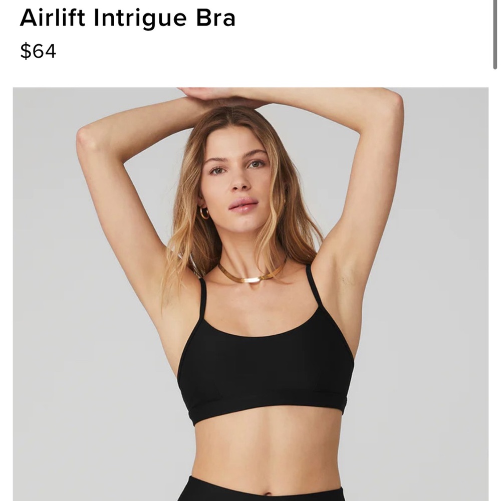 ALO Yoga Airlift Intrigue Bra, S